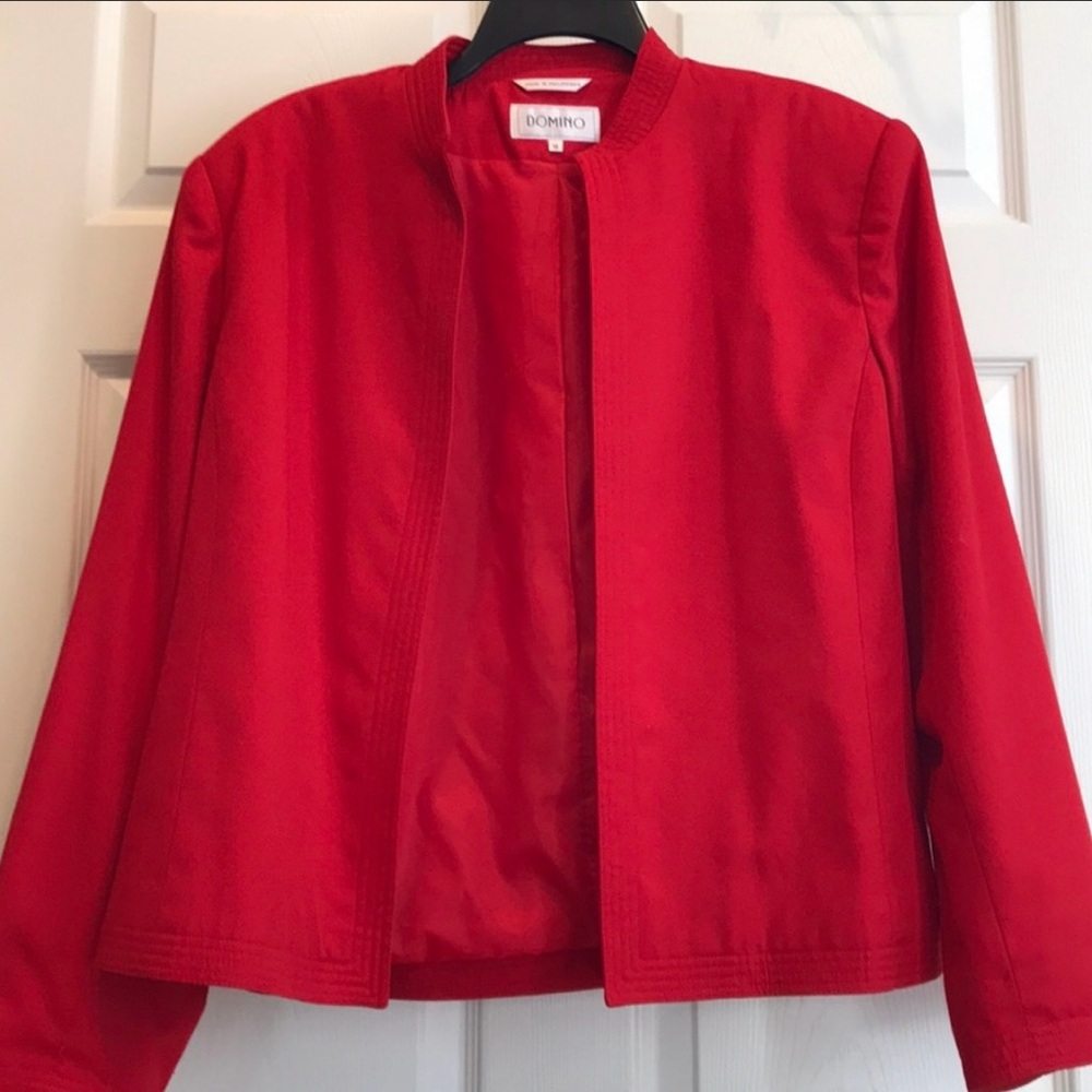 Domino Red jacket for Valentine’s Day!